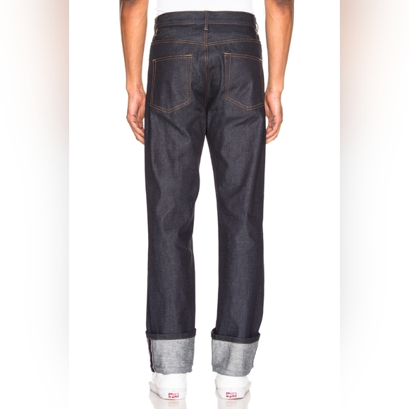 Helmut Lang, Turn Up, Raw Denim Jeans - Picture 2 of 5